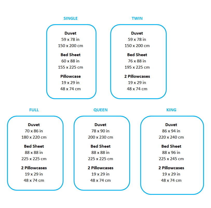 Baby Blue Gray Purple Bedding Set Collection-Kawaii Dream