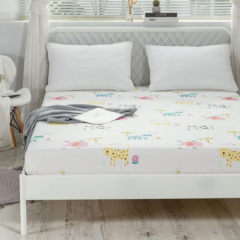 Baby Safari Cotton Fitted Bedsheet-Kawaii Dream