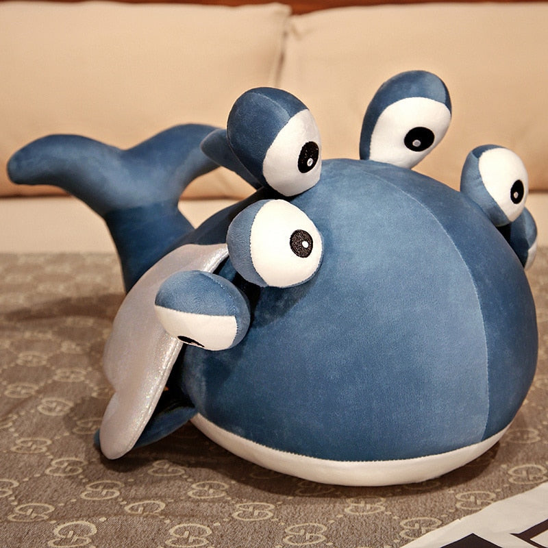 Blue Alien Whale with Wings Plushie-Kawaii Dream