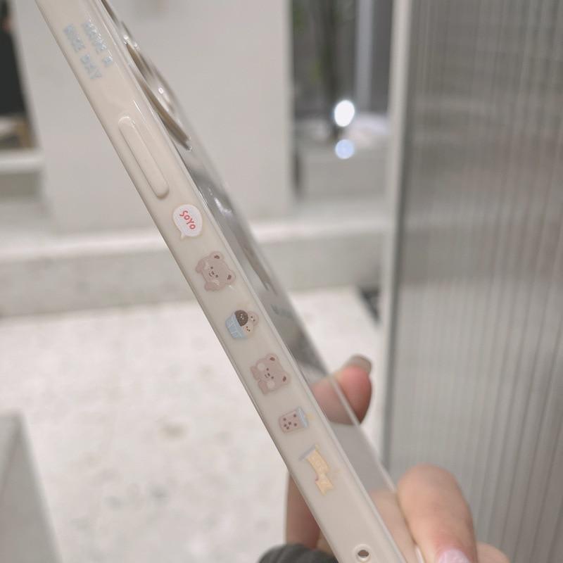 Boba Bear x Bubble Tea iPhone Case-Kawaii Dream