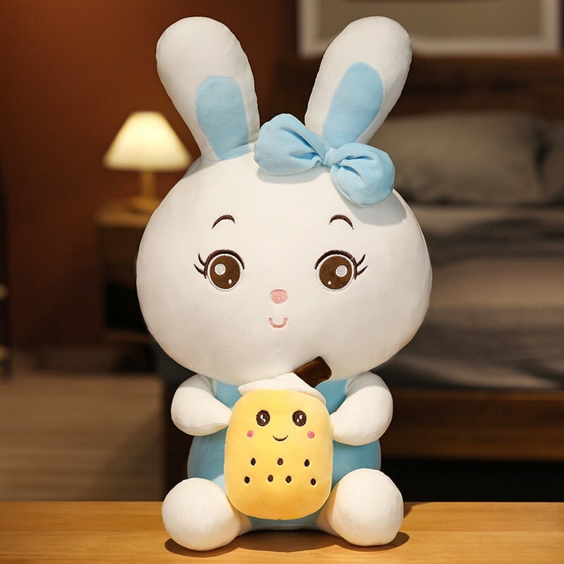 Boba Bunny Couple Plushies-Kawaii Dream