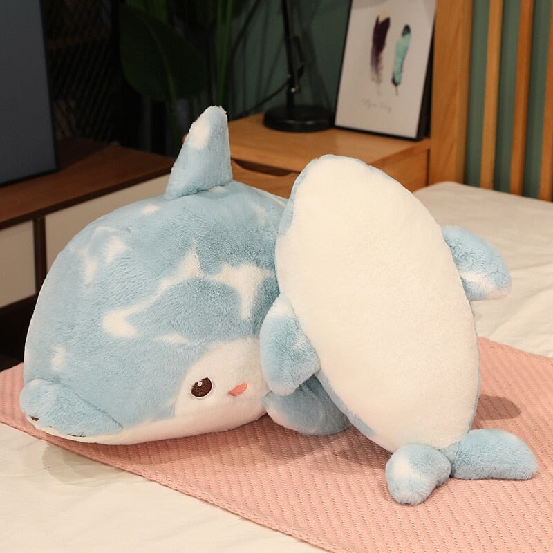 Brigg the Blue Fluffy Dolphin Plushie-Kawaii Dream