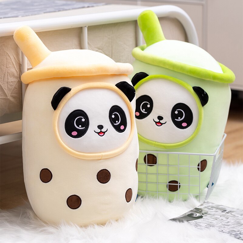 Bubble Tea Panda Family Plushies-Kawaii Dream