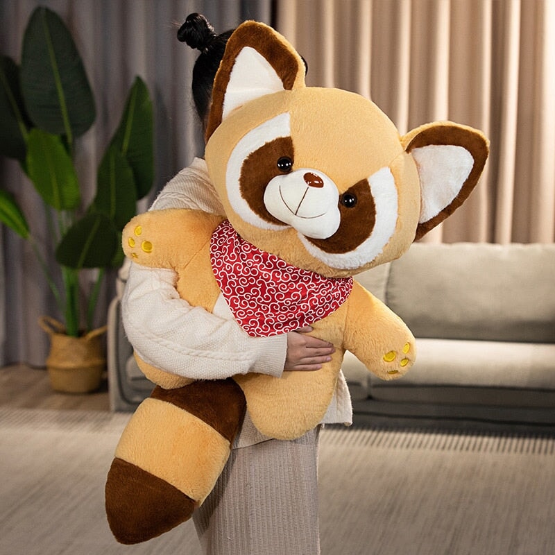 Bushy and Buster the Raccoon Plushies-Kawaii Dream