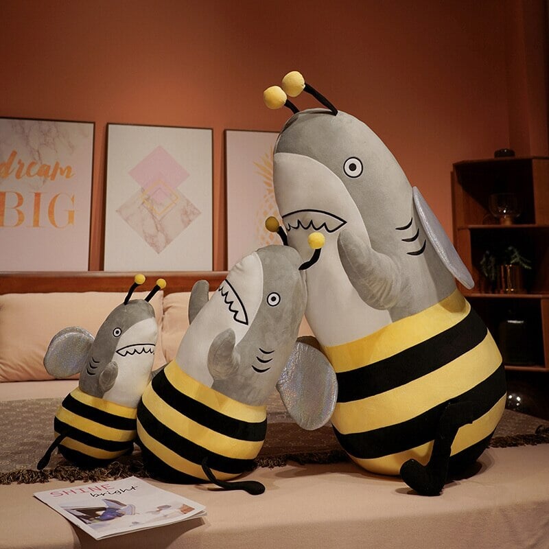 Buzz the Shark & Bee Plushie-Kawaii Dream
