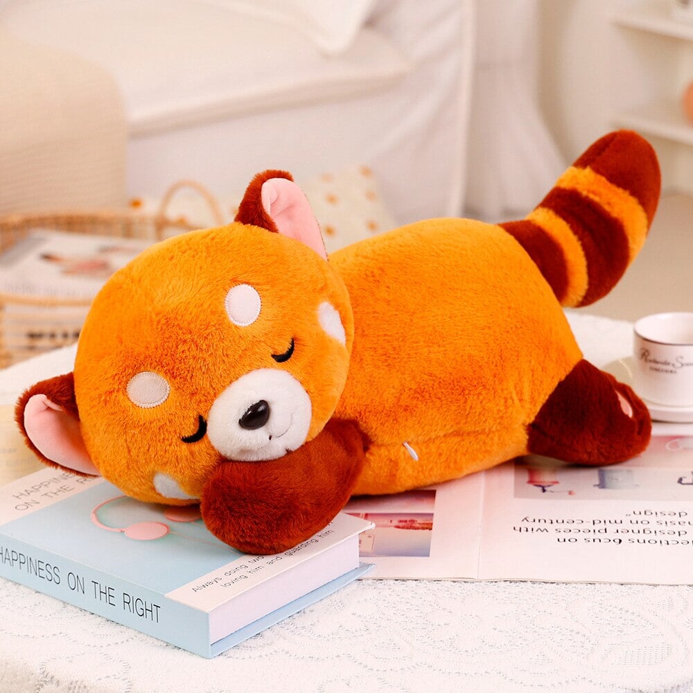 Chai the Sleeping Red Panda Plushie-Kawaii Dream