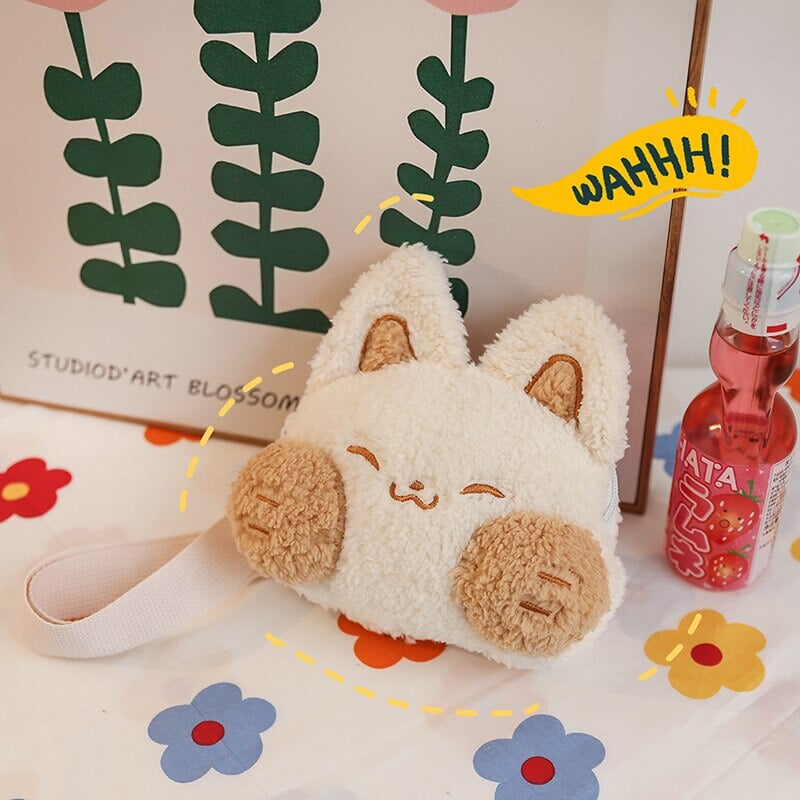 Cheeky Fox Plush Bag-Kawaii Dream