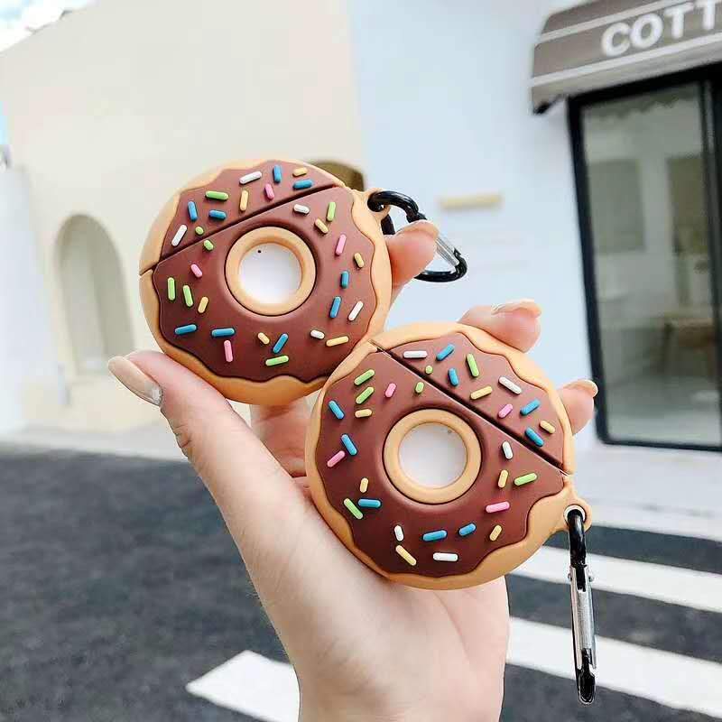 Chocolate Donut Airpods Case (1&2)-Kawaii Dream