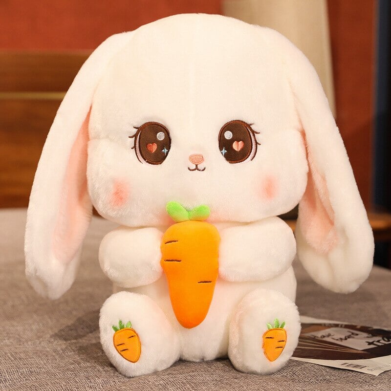 Cinnabun the Cuddly White Bunny Plushie-Kawaii Dream