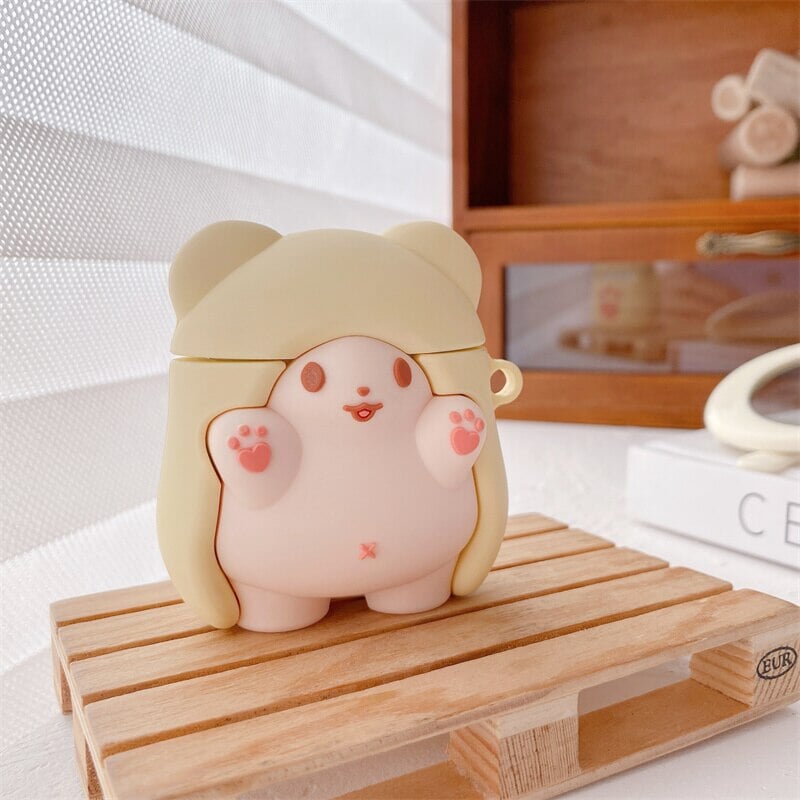 Cloak Bear Airpods Case (1&2&Pro)-Kawaii Dream