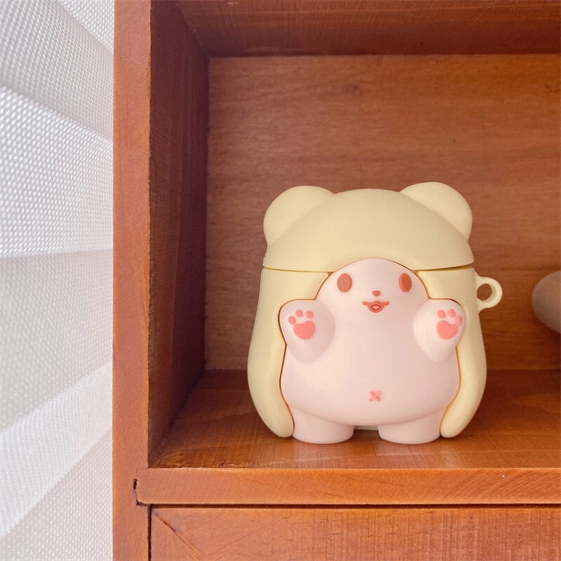 Cloak Bear Airpods Case (1&2&Pro)-Kawaii Dream
