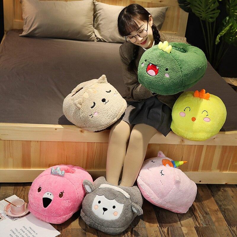 Cosy 2-in-1 Animal Plush Slipper-Kawaii Dream