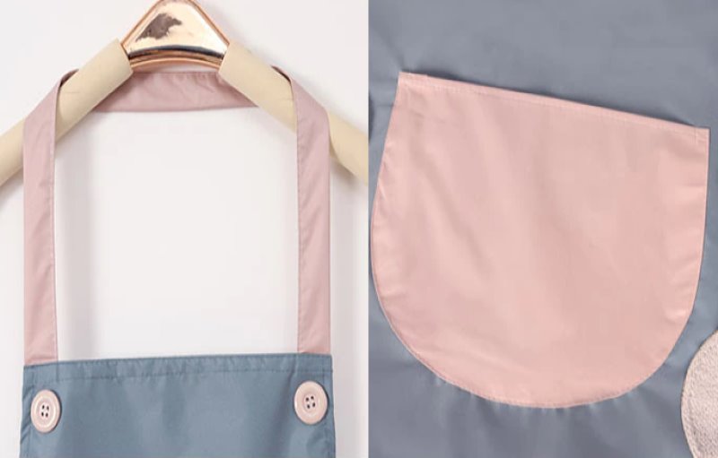 Cute Cow Print Waterproof Apron V2-Kawaii Dream