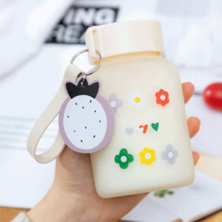 Cute Flowers Small Water Bottle-Kawaii Dream