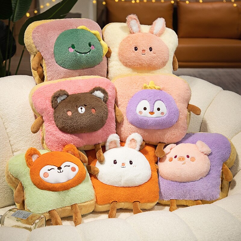 Fluffy Animal Toastie Plushie Hand Warmer Collection-Kawaii Dream