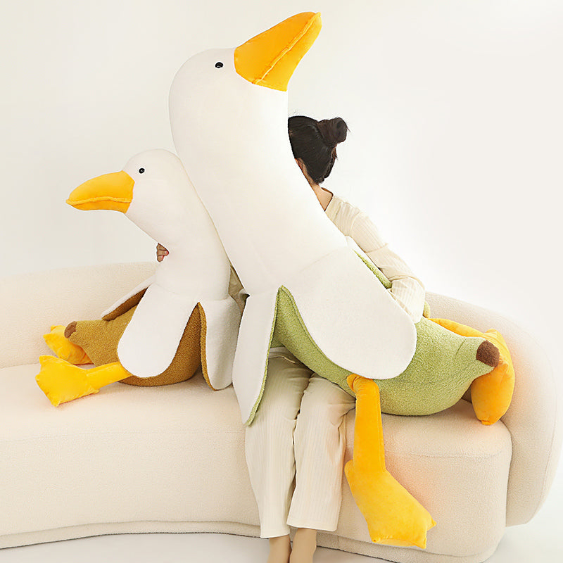 Fluffy Banana Duck Plushie-Kawaii Dream