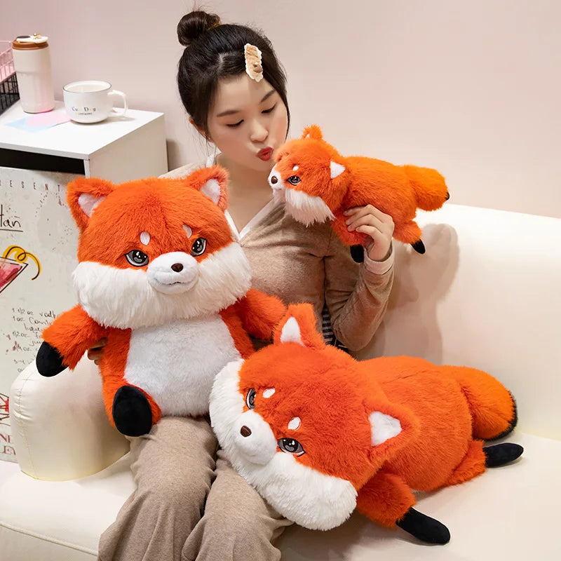 Fluffy Chubby Fox Plushie-Kawaii Dream