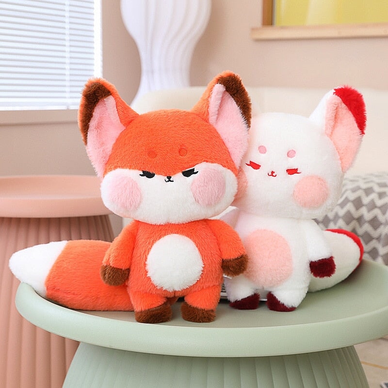 Fluffy Huge Tail Kawaii Fox Plushies-Kawaii Dream