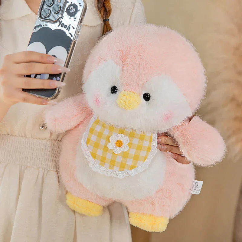 Fluffy Penguin Squad Plushies with Bib-Kawaii Dream