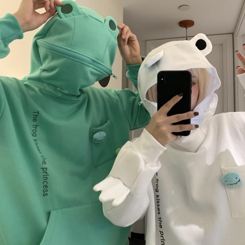 Frog Hood Hoodie *EXCLUSIVE*-Kawaii Dream
