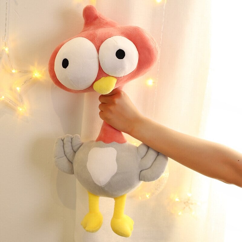 Funny Shocked Giant Ostrich Plushies-Kawaii Dream