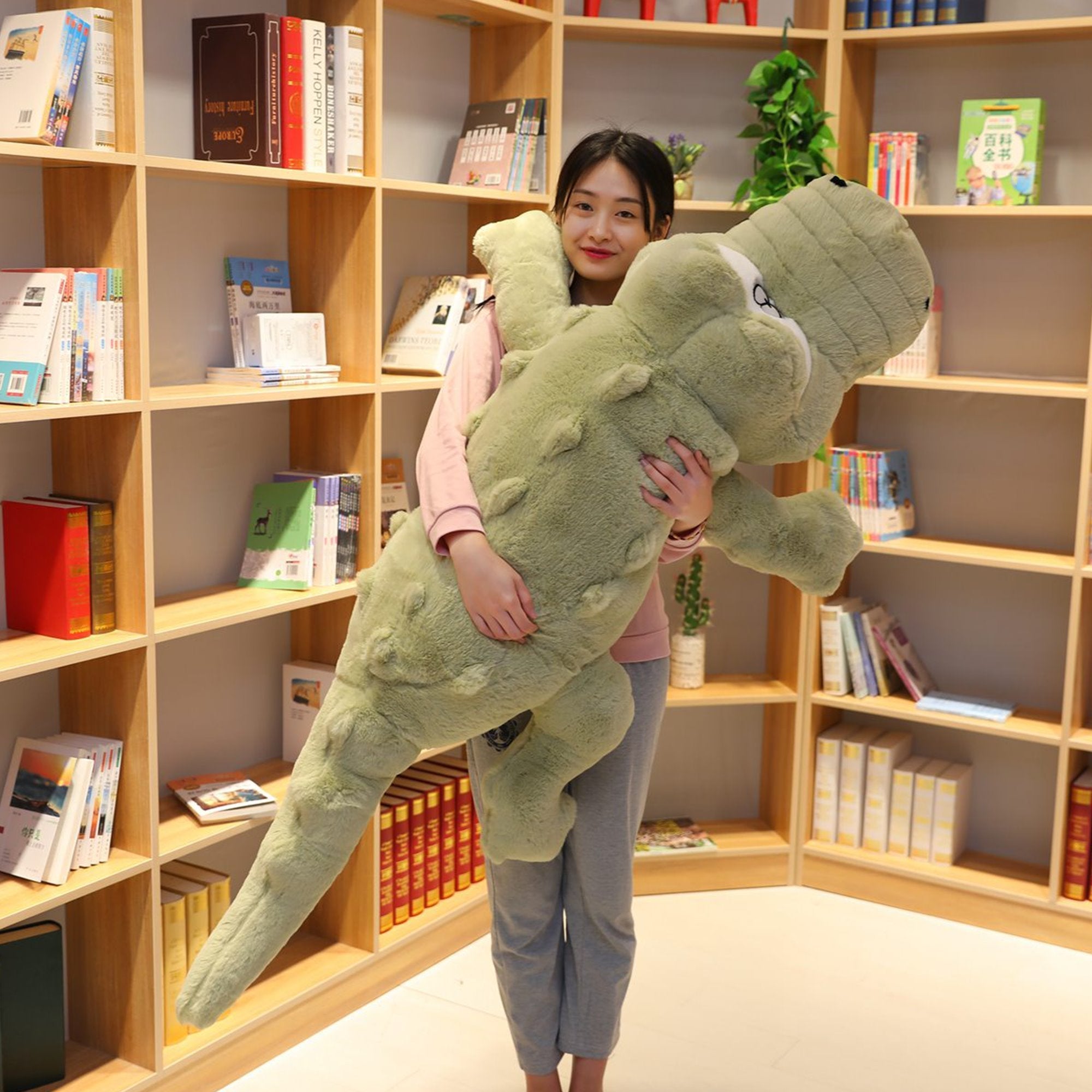 Giant Crocodile Companion Plush-Kawaii Dream