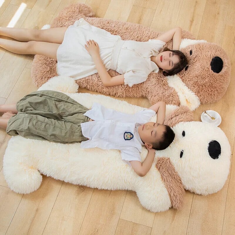 Giant Fluffy Pancake Dog Plushie-Kawaii Dream