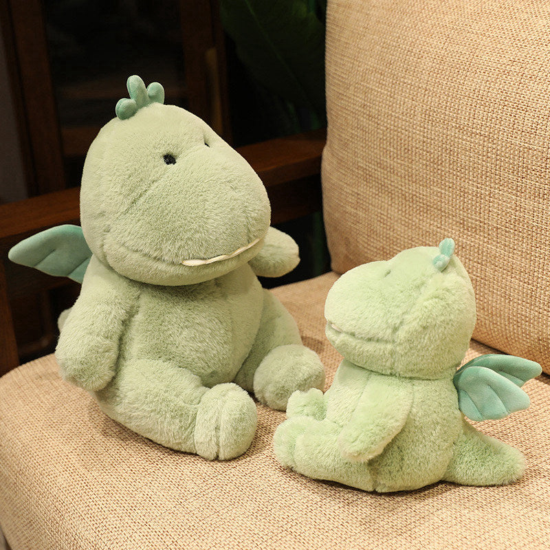 Hajiro the Goofy Green Dinosaur Plushie-Kawaii Dream