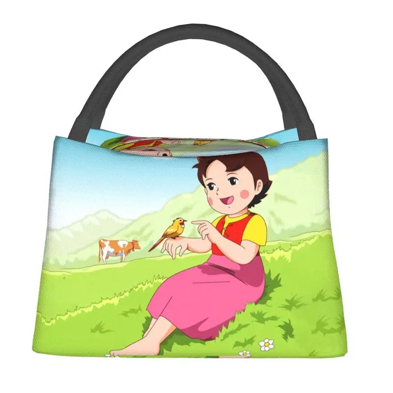Heidi The Girl From The Alps Insulated Lunch Bags-Kawaii Dream