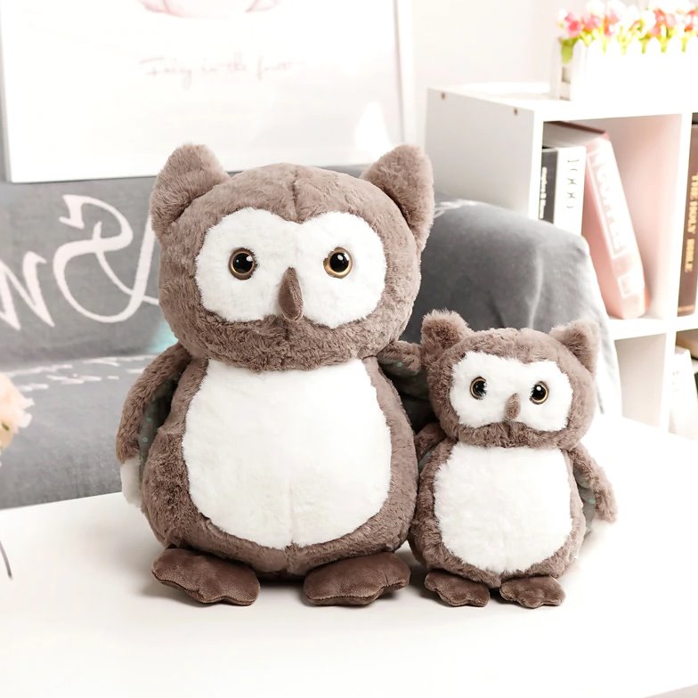 Hooting Owl Plushies-Kawaii Dream