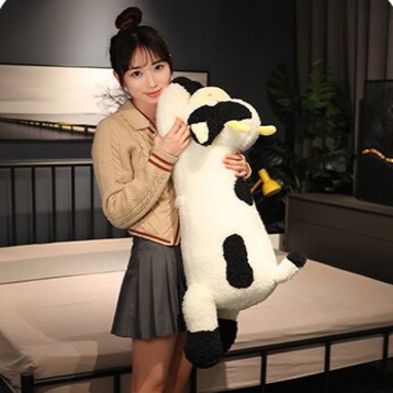 Huge Fluffy Lovely Milk Cow Plushies-Kawaii Dream