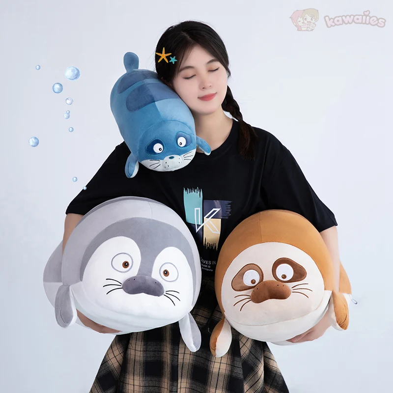 Huge Sleeping Buddies Seal Plushies-Kawaii Dream
