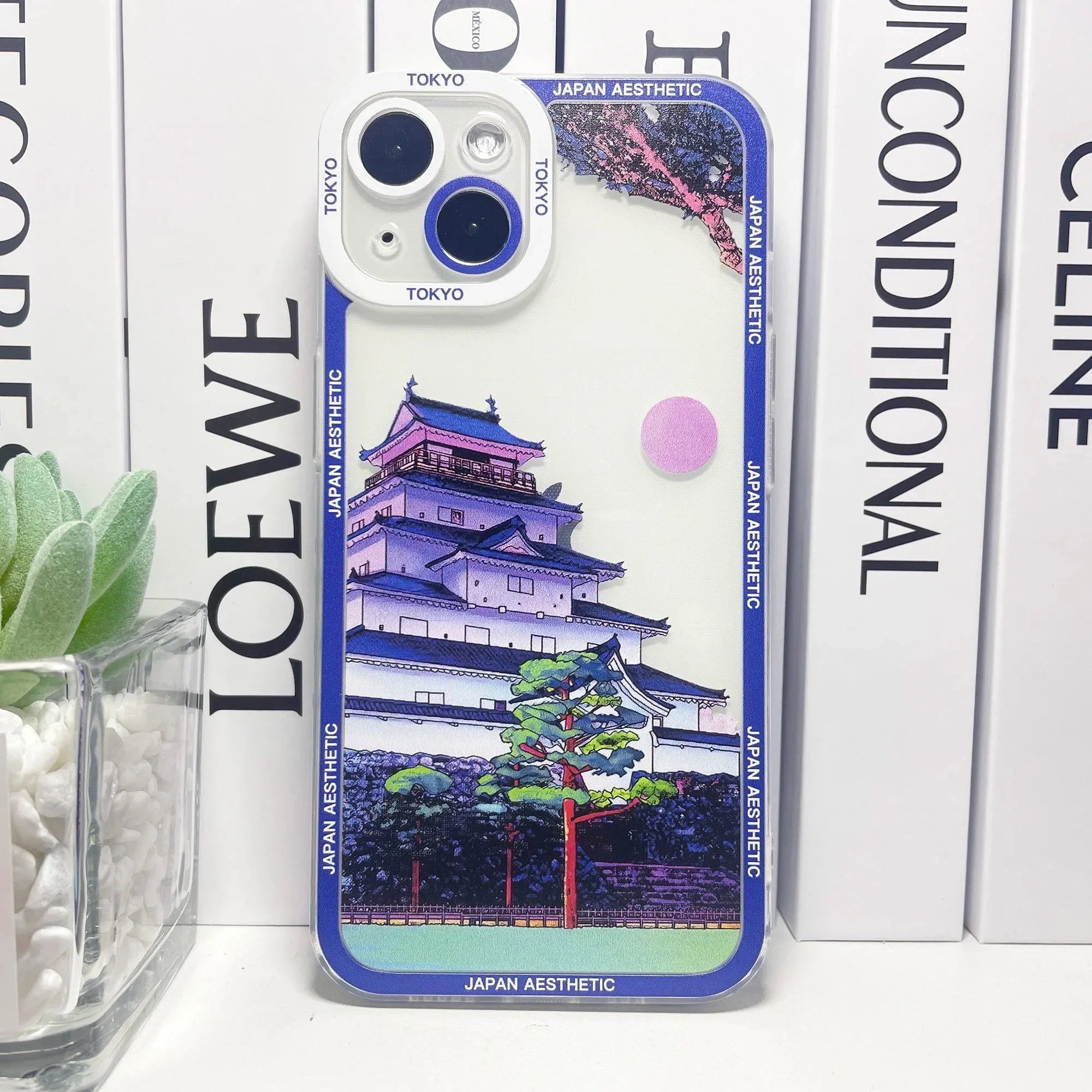 Japanese Aesthetic Temple Castles Osaka Tokyo iPhone Case-Kawaii Dream