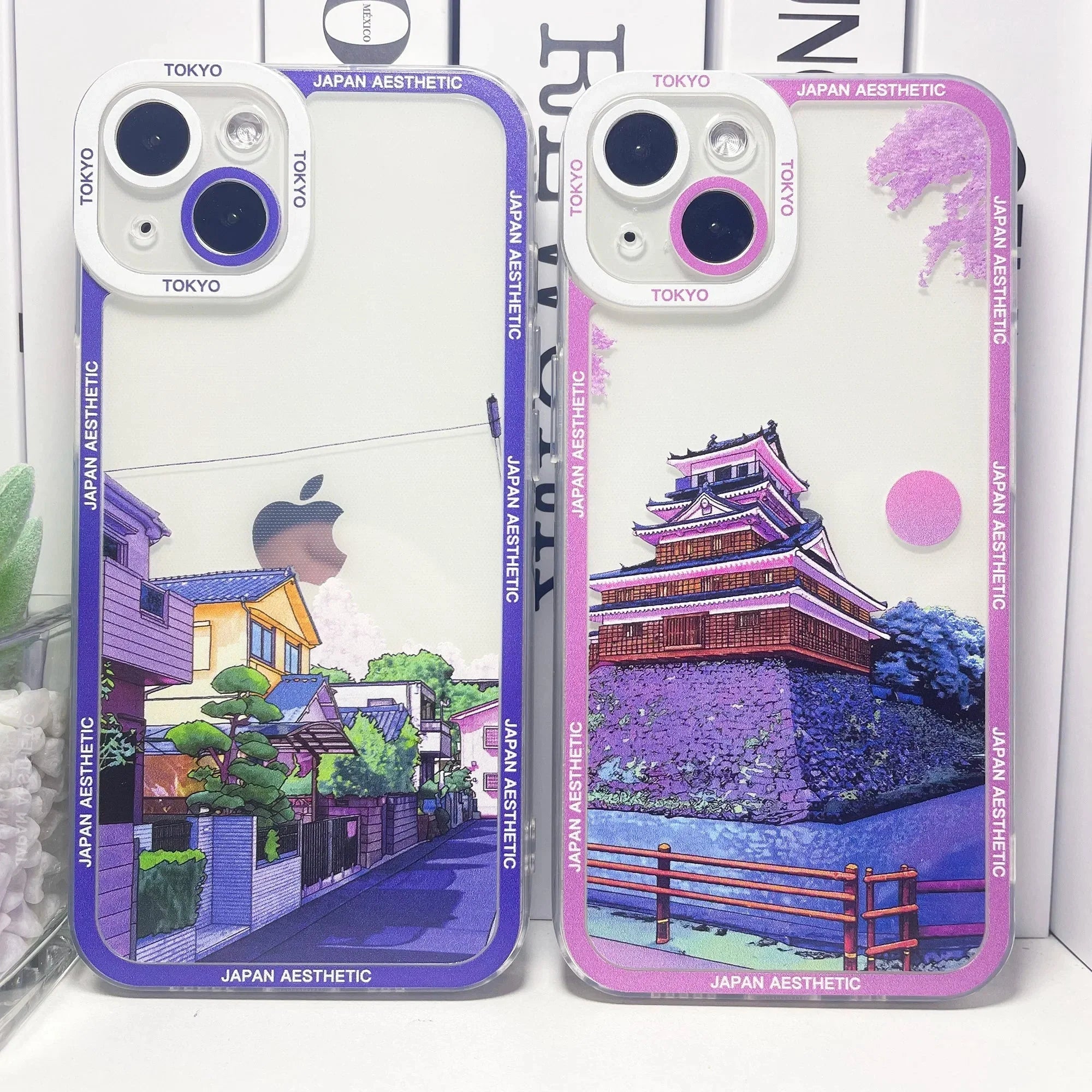 Japanese Aesthetic Temple Castles Osaka Tokyo iPhone Case-Kawaii Dream