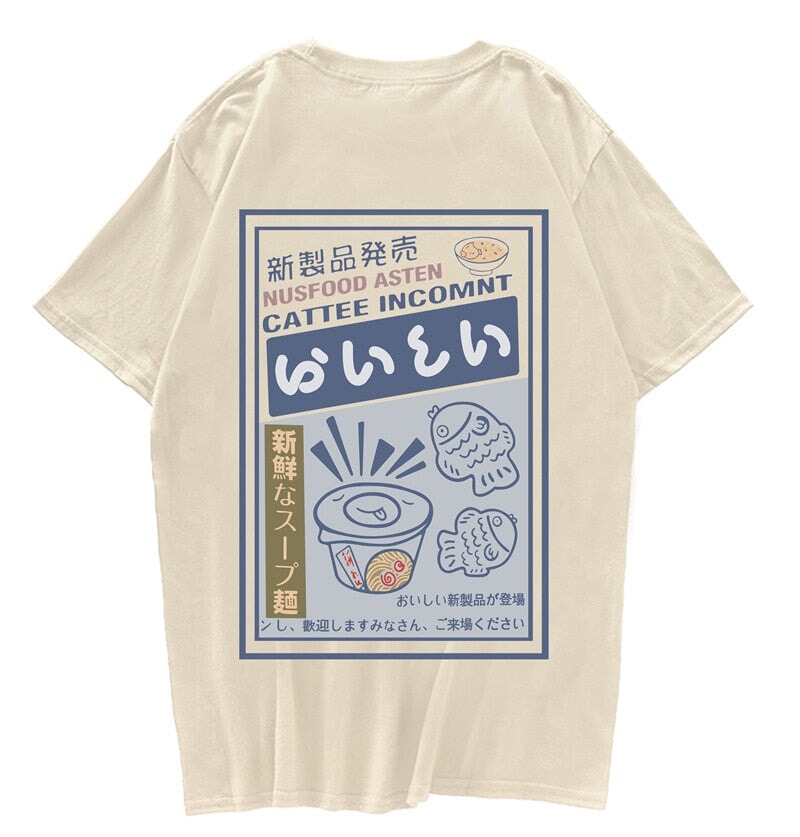 Japanese Ramen Fish Noodles Unisex Tee-Kawaii Dream