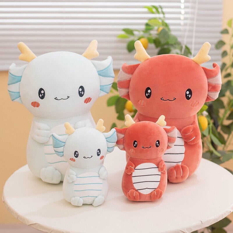 Kawaii Axolotl Dragon Plush-Kawaii Dream