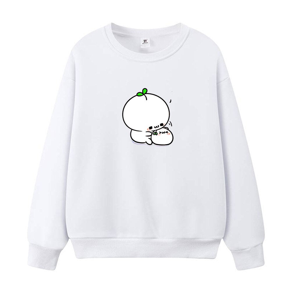 Kawaii Bao Bun Oversized Sweatshirt-Kawaii Dream