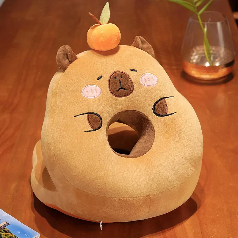 Kawaii Capybara Power Nap Head Rest Cushion-Kawaii Dream