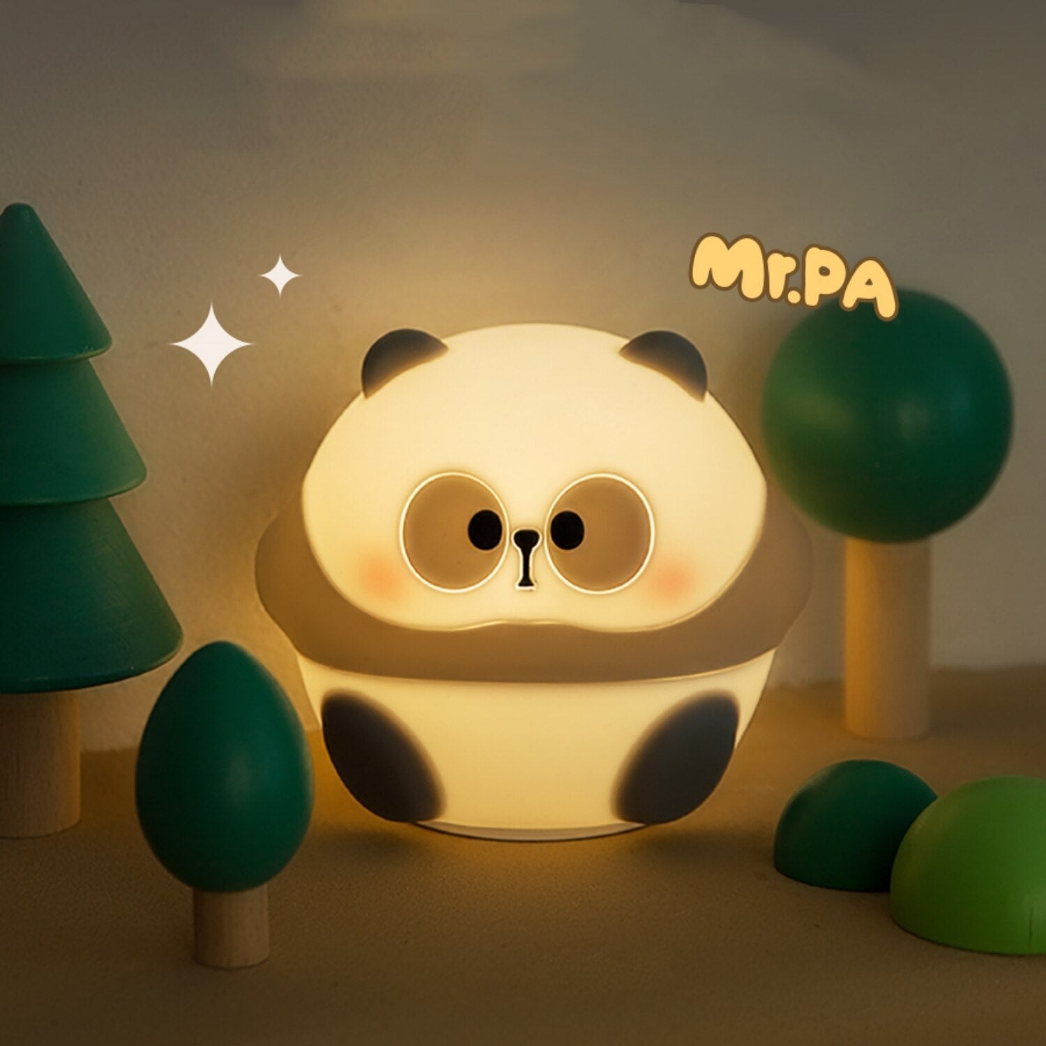 Kawaii Chunky Panda LED Night Lights-Kawaii Dream