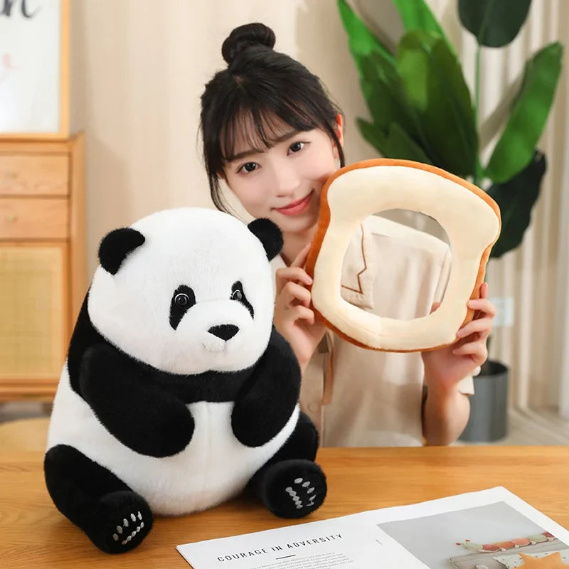 Kawaii Chunky Panda Plushie Crew-Kawaii Dream