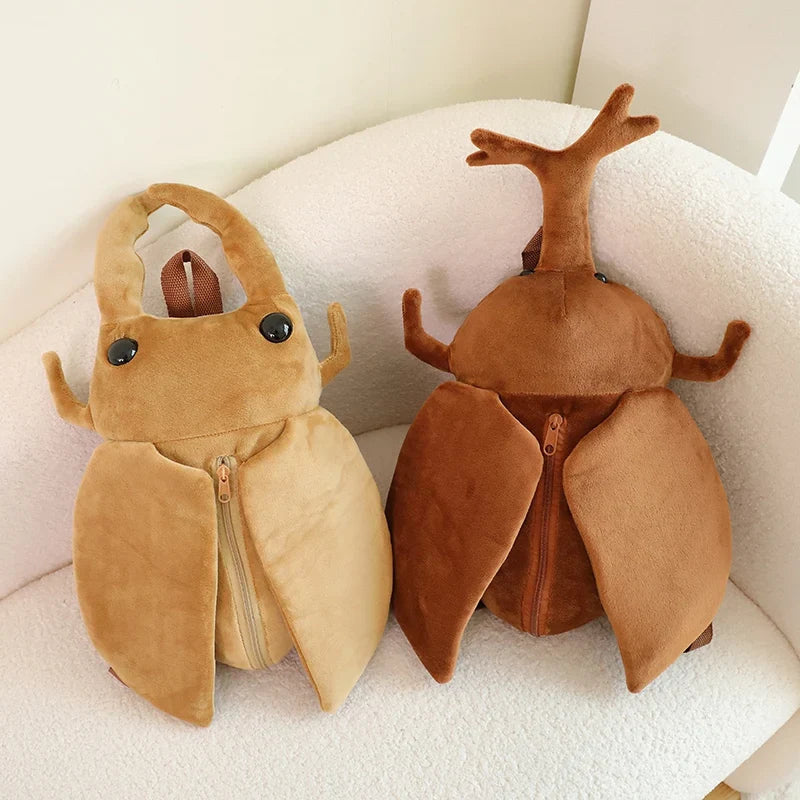 Kawaii Dung Beetles Plush Backpacks-Kawaii Dream