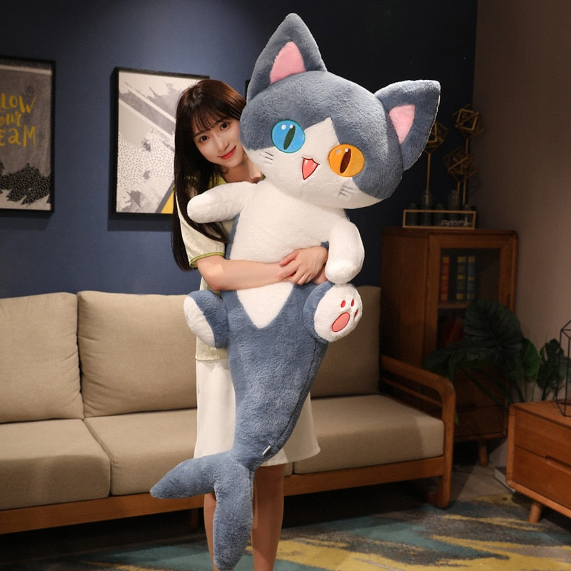 Kawaii Half Dolphin Half Cat Plushie-Kawaii Dream