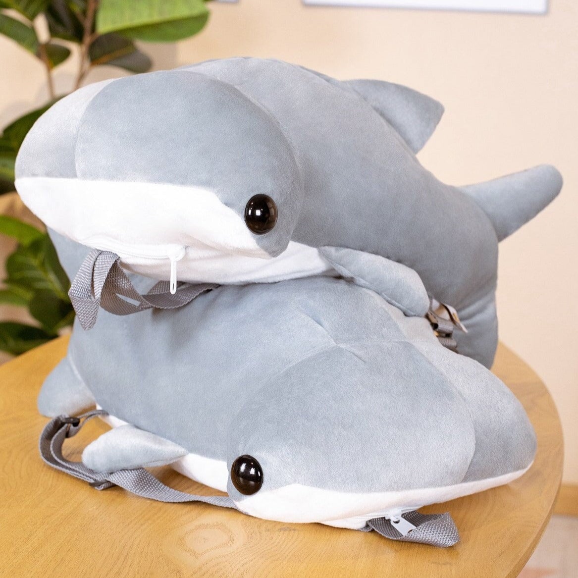 Kawaii Hammerhead Shark Plush Backpack-Kawaii Dream