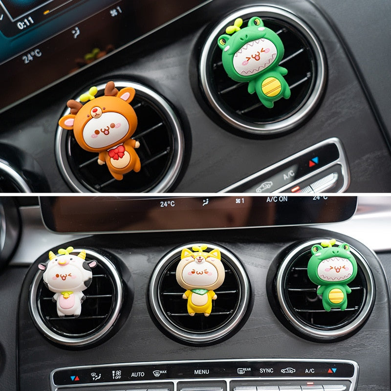 Kawaii Onion Friend Animals Car Air Refresher Perfume Accessories-Kawaii Dream