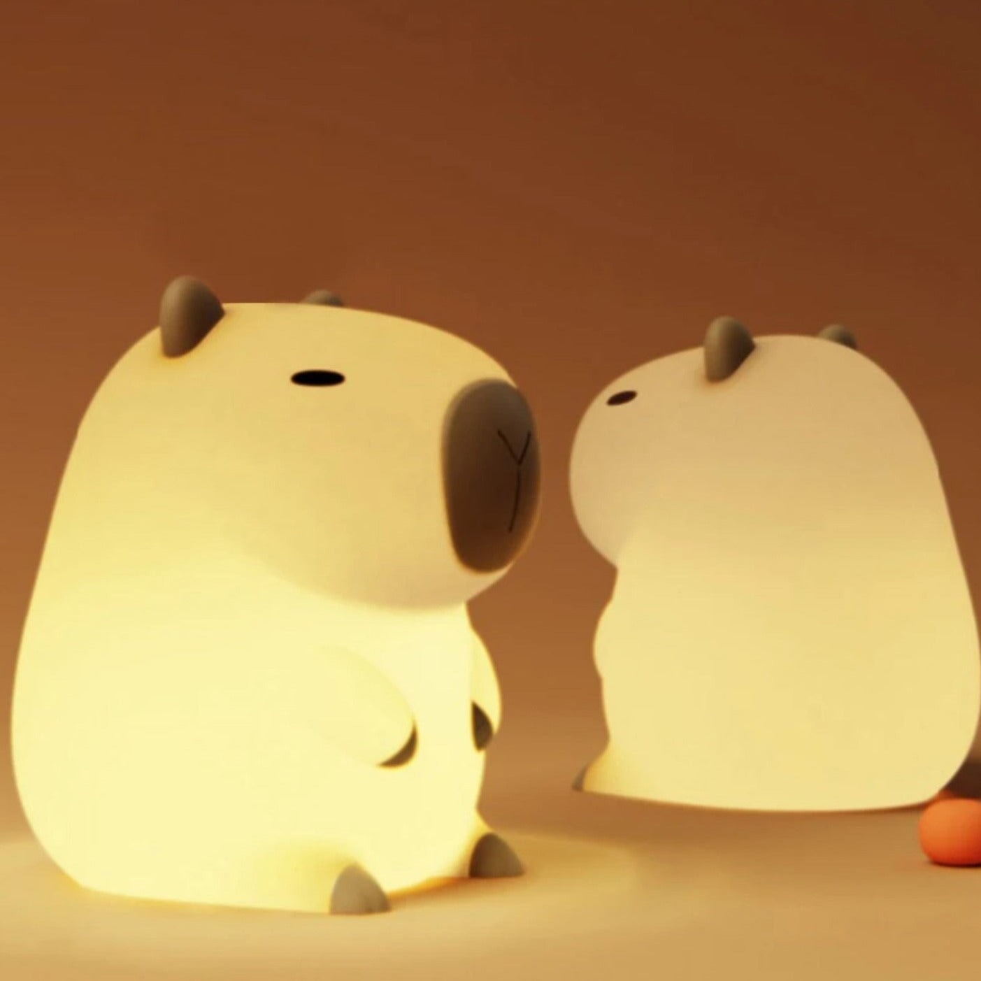 Kawaii Sitting Capybara LED Night Light-Kawaii Dream
