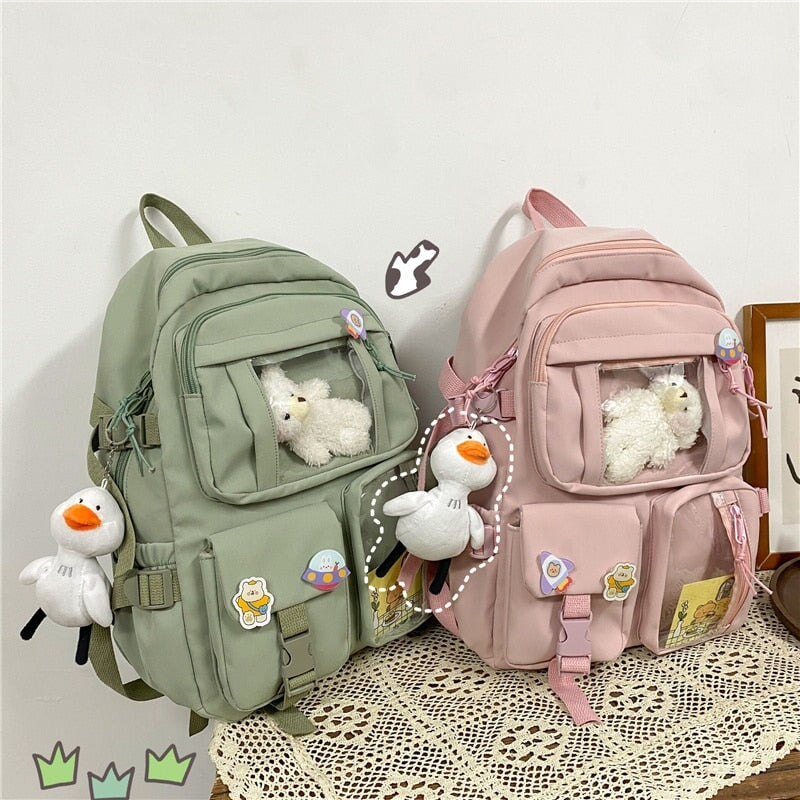 Large Functional Waterproof Kawaii Backpack-Kawaii Dream