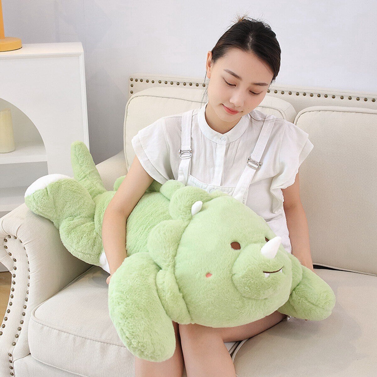 Laying Triceratops Plushie-Kawaii Dream