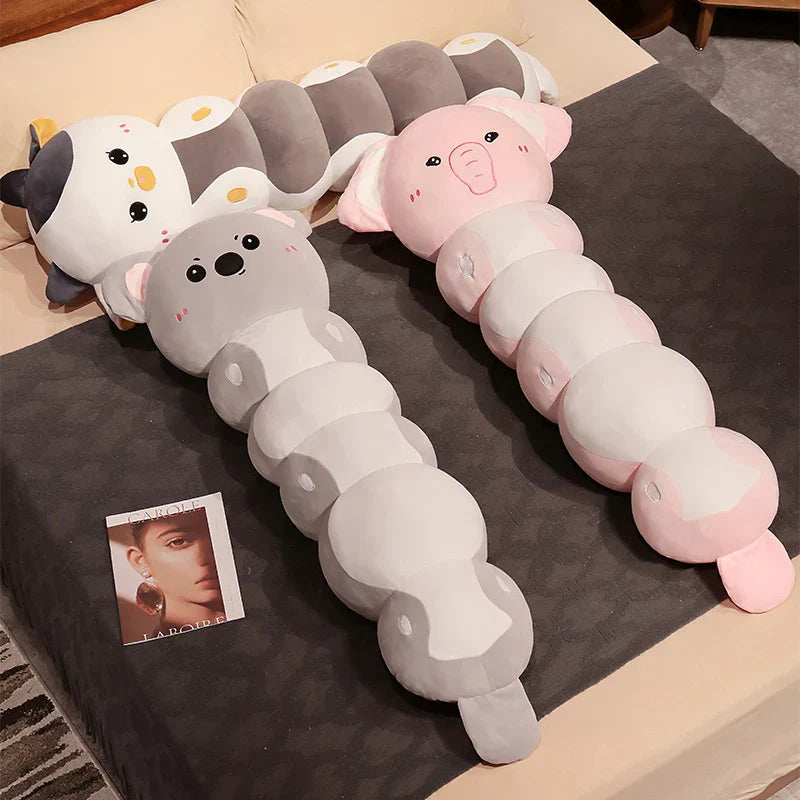 Long Caterpillar Cat Koala Elephant Plushie Collection-Kawaii Dream