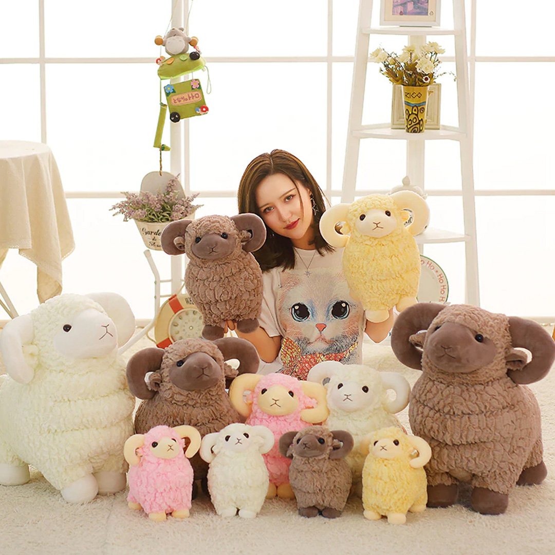 Long Horn Ram Plushie | Limited Stock-Kawaii Dream