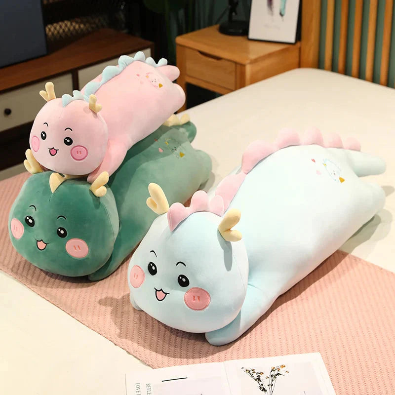 Long Snuggly Dragon Plushies-Kawaii Dream